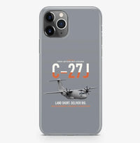 Thumbnail for C-27J Spartan design on gray magsafe iphone case, for iPhone Pro Max