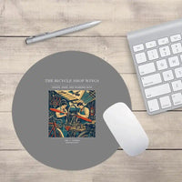 Thumbnail for VINTAGE G4323 - The Bicycle Shop Wings - Designed Mouse Pads design on gray round