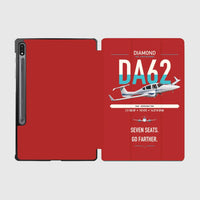 Thumbnail for Diamond DA62 design on red samsung tablet tablet case