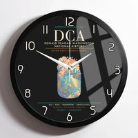 Thumbnail for Ronald Reagan Washington National Airport DCA Wall-Clock Framed - Black