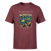 Thumbnail for VINTAGE G4071 - The Lakeshore Base - Premium T-Shirt design on darkred premium t shirt