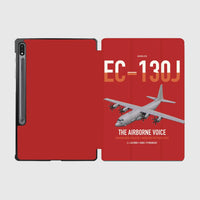 Thumbnail for EC-130J Commando Solo III design on red samsung tablet tablet case