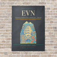 Thumbnail for Zvartnots International Airport EVN — Yerevan vertical canvas print - no frame - gray background