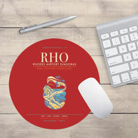 Thumbnail for Rhodes Airport Diagoras RHO - Meltemi Citrus Stone Loom - Red