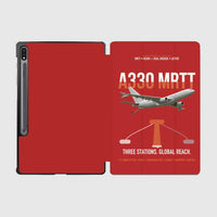 Thumbnail for Airbus A330 MRTT design on red samsung tablet tablet case