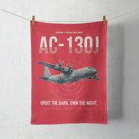 Thumbnail for AC-130J Ghostrider design on red towel