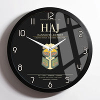 Thumbnail for Hannover Airport HAJ Wall-Clock Framed - Black