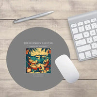 Thumbnail for VINTAGE G4408 - The Hammock Layover - Designed Mouse Pads design on gray round