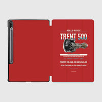 Thumbnail for TRENT 500 design on red samsung tablet tablet case