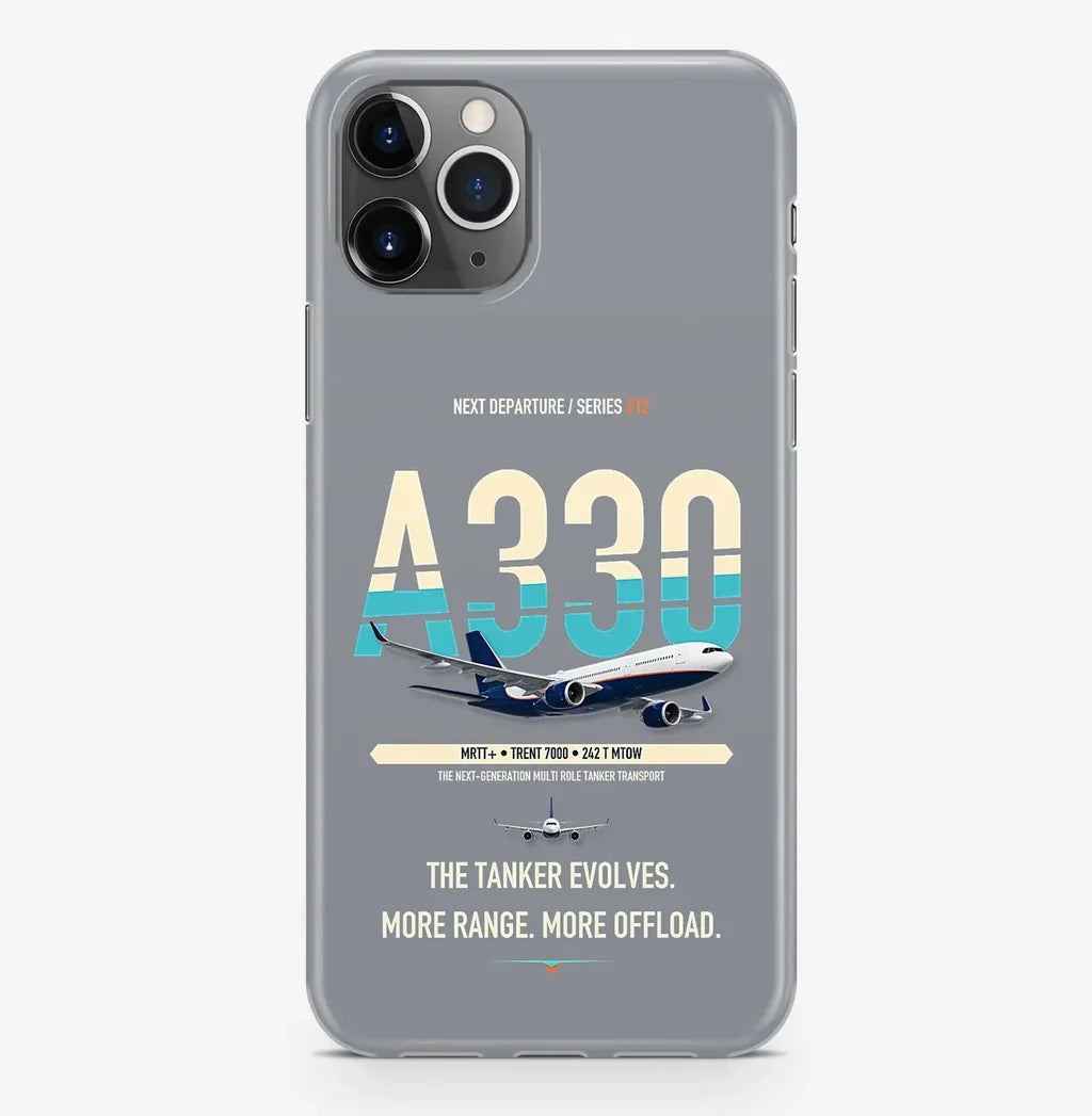 Airbus A330 MRTT+ Case ProMax design on gray iphone case promax