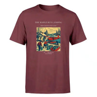 Thumbnail for VINTAGE G4398 - The Maple Run Landing - Premium T-Shirt design on darkred premium t shirt
