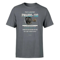 Thumbnail for PW4000-100 design on gray single side