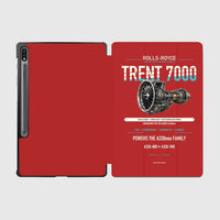 Thumbnail for TRENT 7000 design on red samsung tablet tablet case
