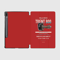 Thumbnail for TRENT 800 design on red samsung tablet tablet case