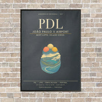 Thumbnail for Joao Paulo II Airport PDL - Canvas Framed - Gray