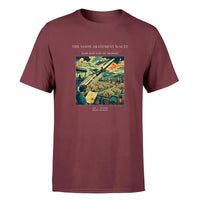 Thumbnail for VINTAGE G4463 - The Noise Abatement Waltz - Premium T-Shirt design on darkred premium t shirt