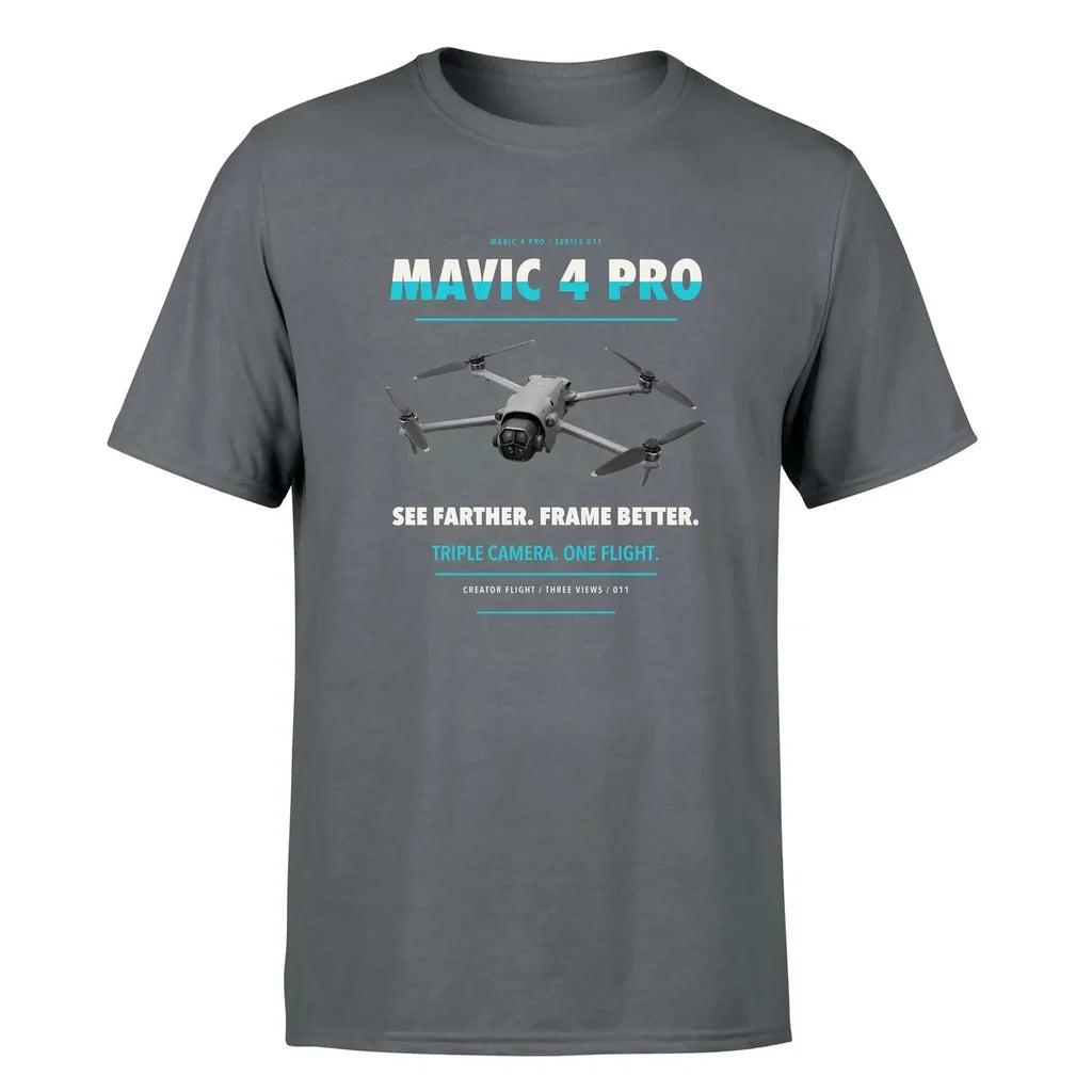 DJI Mavic 4 Pro design on gray single side