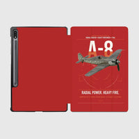 Thumbnail for Focke-Wulf Fw 190A-8 design on red samsung tablet tablet case