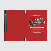 Thumbnail for CONWAY design on red samsung tablet tablet case