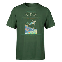 Thumbnail for Vilo Acuña Airport (CYO) T-Shirt single-side front print in Dark Green | vilo-acuña-airport-cyo-double-side-t-shirt