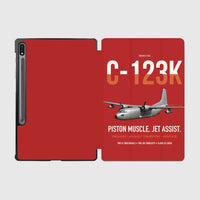 Thumbnail for C-123K Provider design on red samsung tablet tablet case