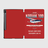 Thumbnail for Daher Kodiak 100 Series III design on red samsung tablet tablet case