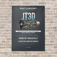 Thumbnail for JT3D vertical canvas print - no frame - gray background
