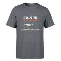 Thumbnail for EA-37B Compass Call design on gray double-side t-shirt, single-side print