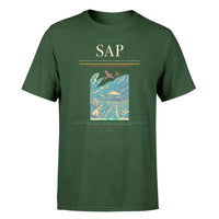 Thumbnail for Ramón Villeda Morales International Airport (SAP) T-Shirt single-side front print in Dark Green | ramón-villeda-morales-international-airport-sap-double-side-t-shirt