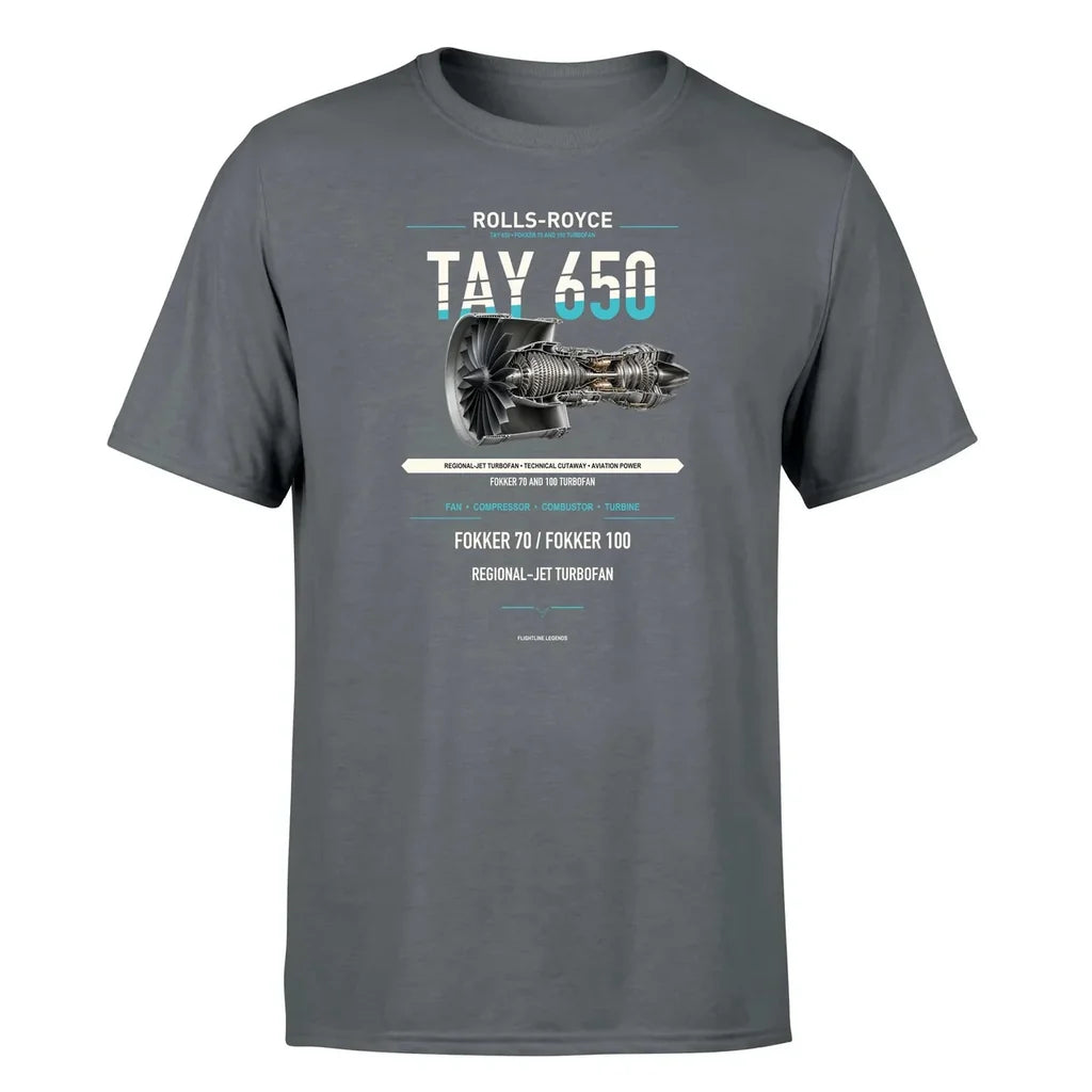 TAY 650 design on gray single side