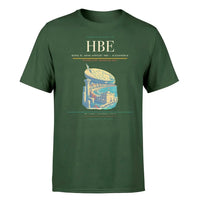 Thumbnail for Borg El Arab Airport (HBE) T-Shirt single-side front print in Dark Green | borg-el-arab-airport-hbe-double-side-t-shirt