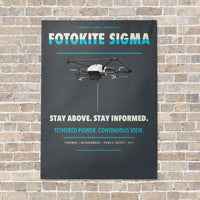 Thumbnail for Fotokite Sigma vertical canvas print - no frame - gray background