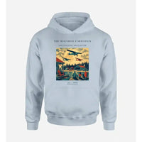 Thumbnail for VINTAGE G4431 - The Moonrise Formation - Premium Hoodie design on lightblue premium