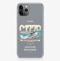Thumbnail for Cessna 177B Cardinal design on gray magsafe iphone case, for iPhone Pro Max