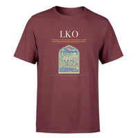 Thumbnail for Lucknow Airport (LKO) Premium T-Shirt Dark Red