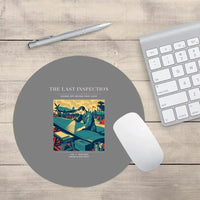 Thumbnail for VINTAGE G4536 - The Last Inspection - Designed Mouse Pads design on gray round