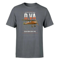 Thumbnail for Albatros D.Va design on gray t-shirt, single-side print