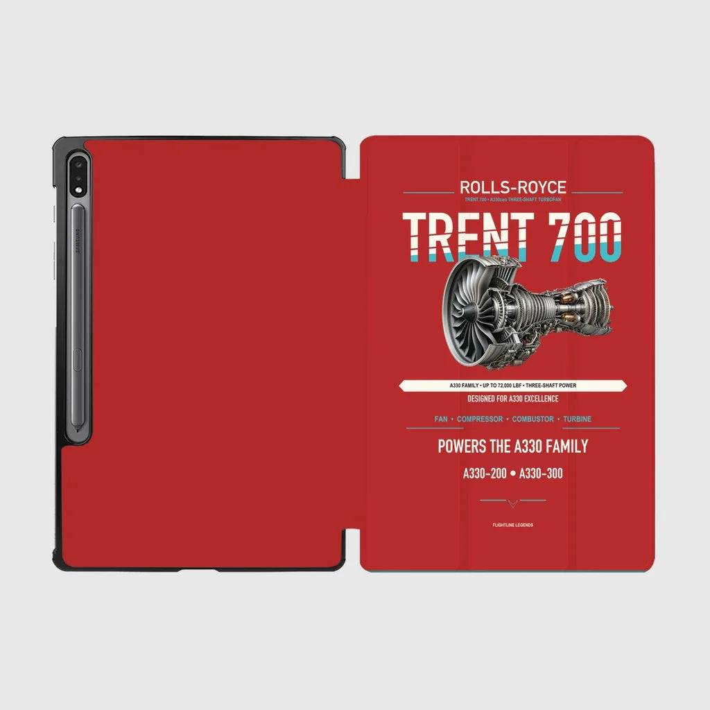 TRENT 700 design on red samsung tablet tablet case