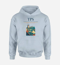 Thumbnail for Vincenzo Florio Airport Trapani-Birgi (TPS) design on light blue hoodie single-side print