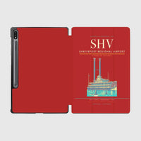 Thumbnail for Shreveport Regional Airport (SHV) design on red samsung tablet tablet case