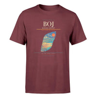Thumbnail for Burgas Airport (BOJ) Premium T-Shirt Dark Red
