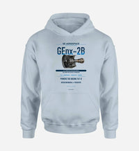 Thumbnail for GEnx-2B design on light blue hoodie single side