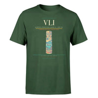 Thumbnail for Bauerfield International Airport (VLI) T-Shirt single-side front print in Dark Green | bauerfield-international-airport-vli-double-side-t-shirt