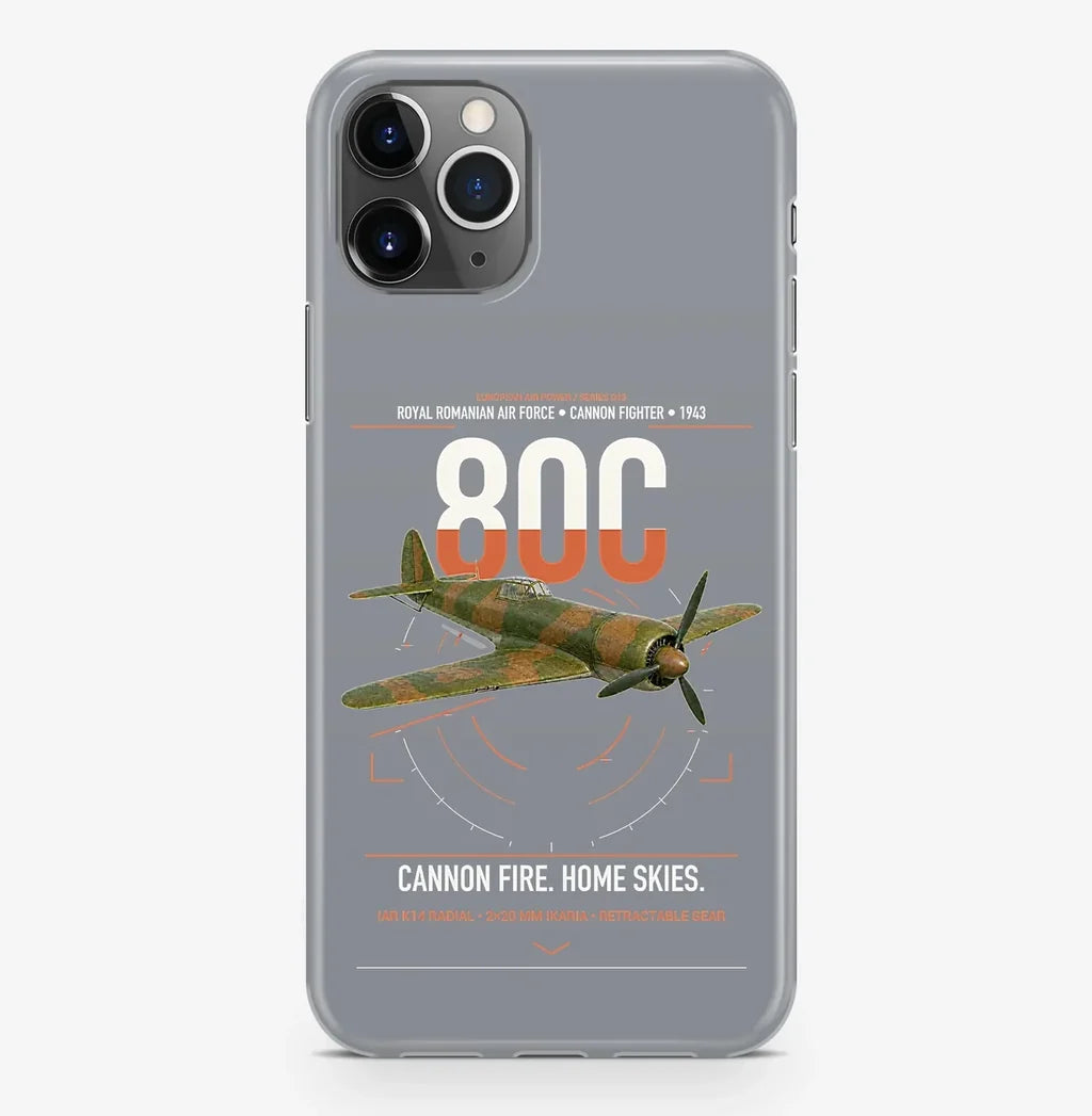 IAR 80C design on gray magsafe iphone case, for iPhone Pro Max