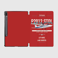 Thumbnail for Tecnam P2012 STOL design on red samsung tablet tablet case
