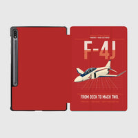 Thumbnail for F-4J Phantom II design on red samsung tablet tablet case
