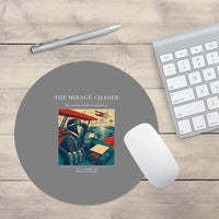 Thumbnail for VINTAGE G4337 - The Mirage Chaser - Designed Mouse Pads design on gray round