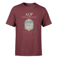 Thumbnail for Arequipa Airport (AQP) Premium T-Shirt Dark Red