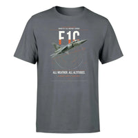 Thumbnail for Dassault Mirage F1C design on gray t-shirt, single-side print