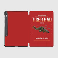 Thumbnail for Airbus Helicopters Tiger HAD design on red samsung tablet tablet case